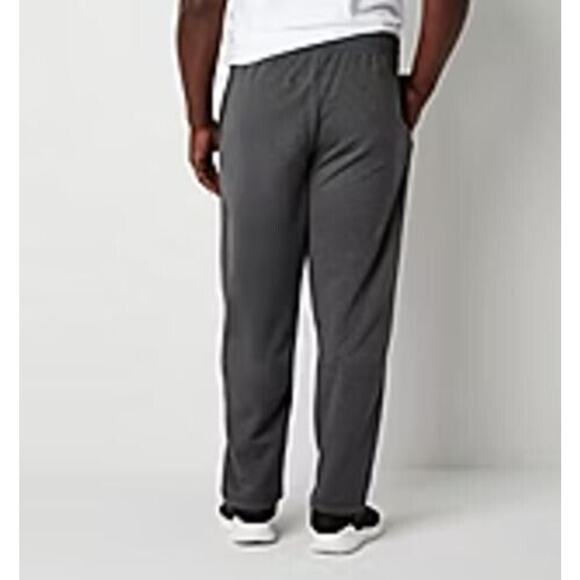 Xersion Cotton Fleece Mens Mid Rise Big & Tall Jogger Pants Charcoal Heather $50 - Picture 2 of 5